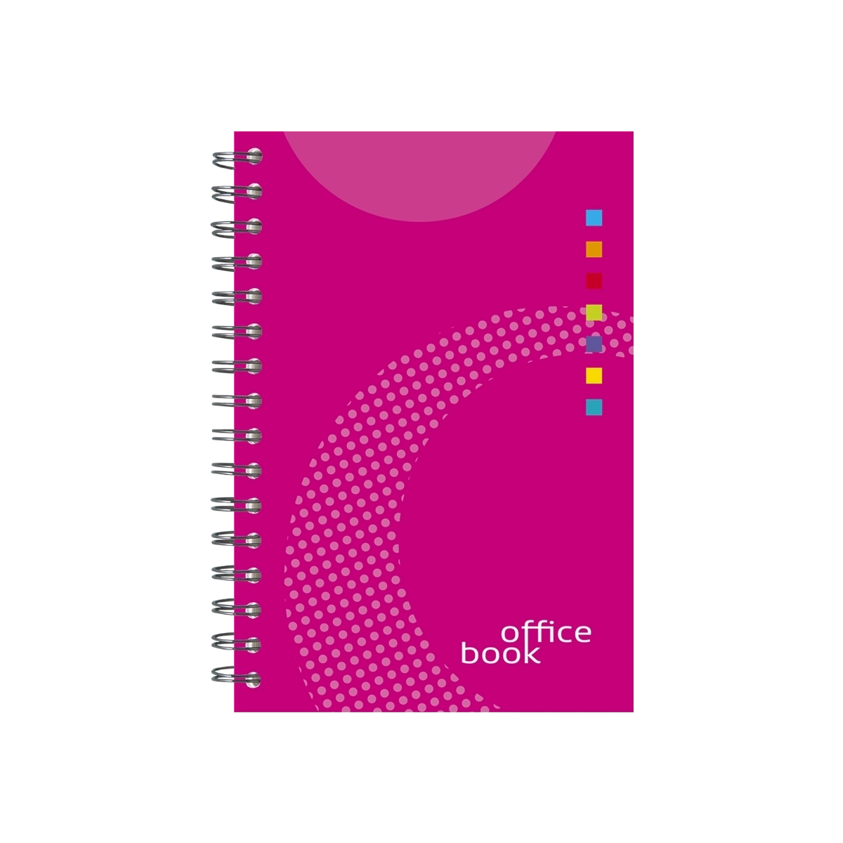 Sveska spirala A5 dikto 56 l OFFICE BOOK