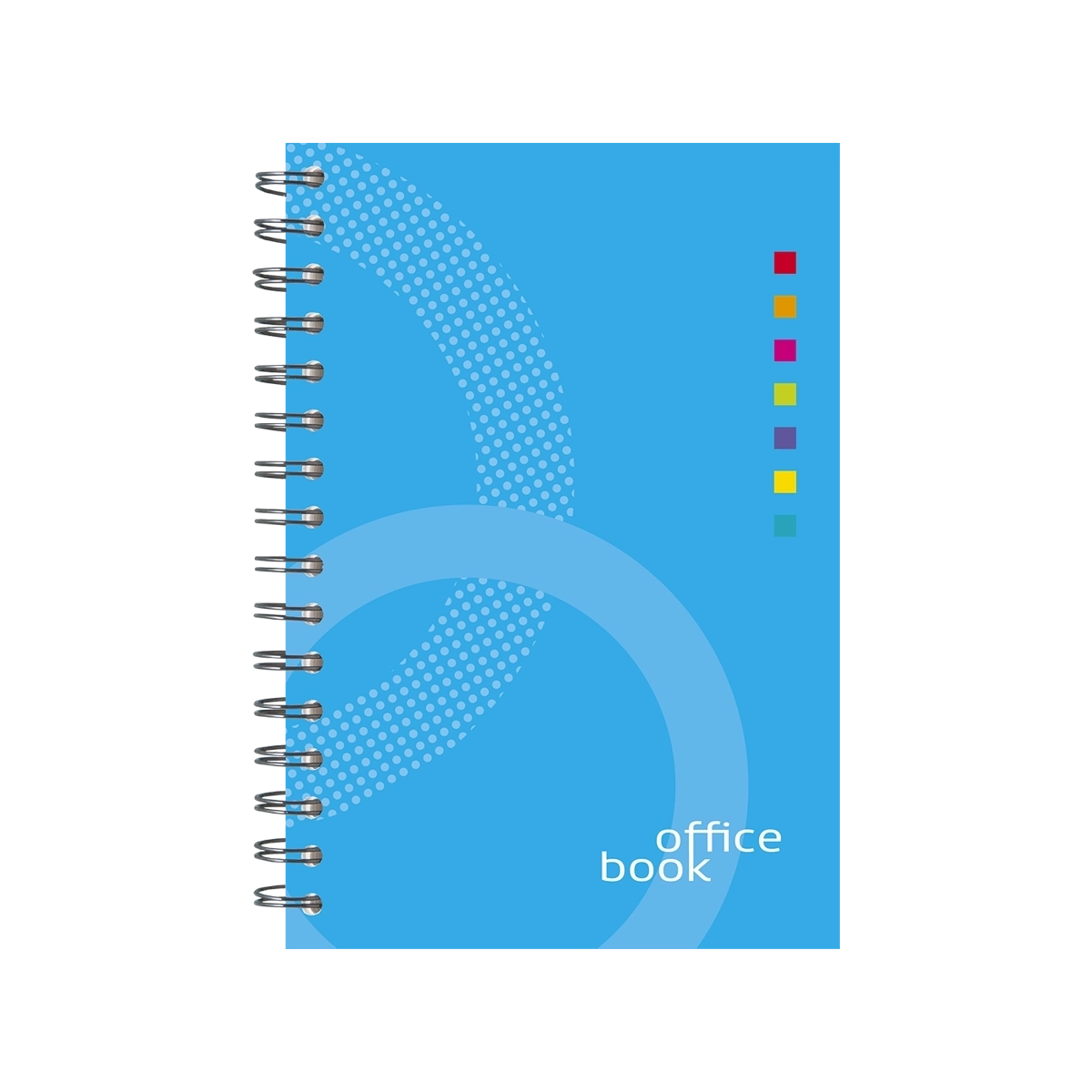 Sveska spirala A4 dikto 56 l OFFICE BOOK