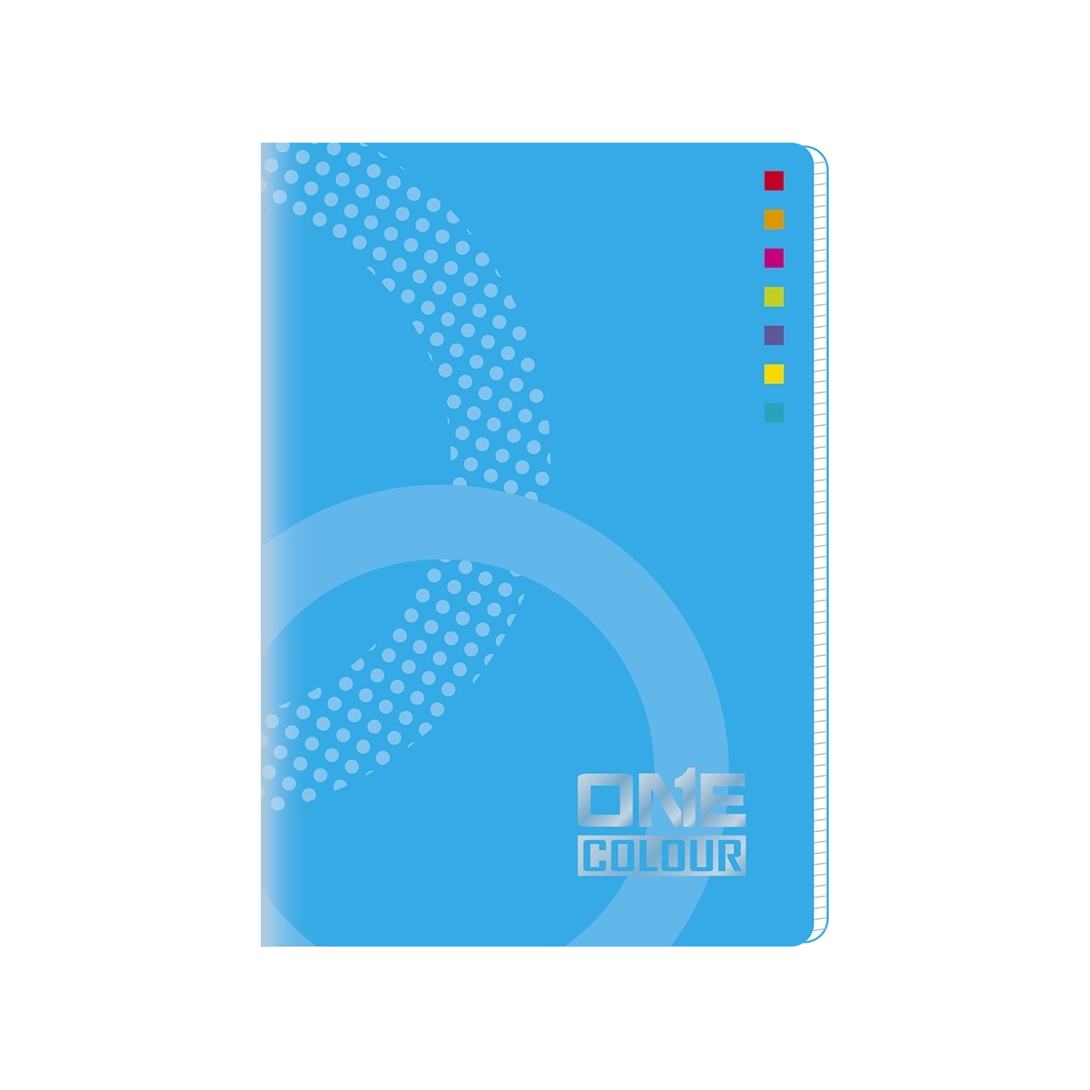 Sveska A4 80 l SK ONE COLOUR