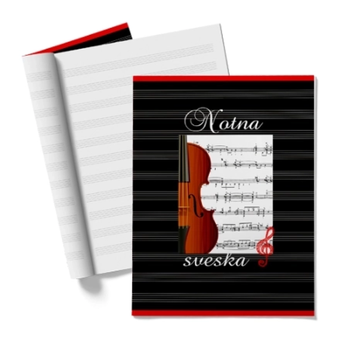 Sveska za muzičko A4 12 lista