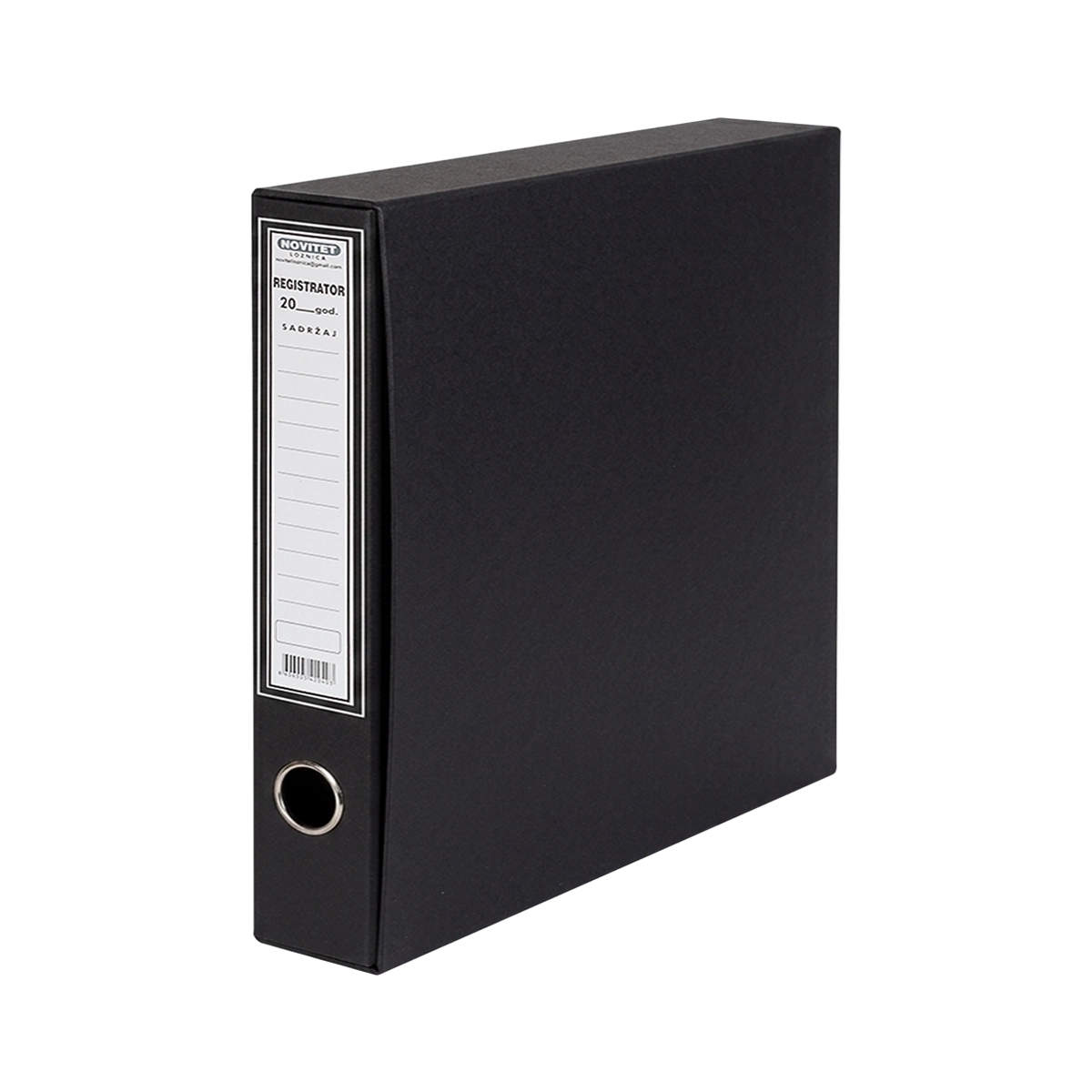 Registrator A4 NOVITET crni