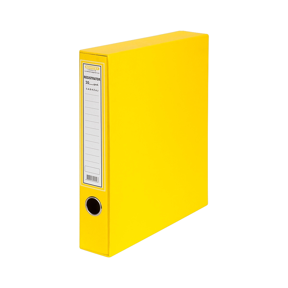 Registrator A4 uski NOVITET žuti
