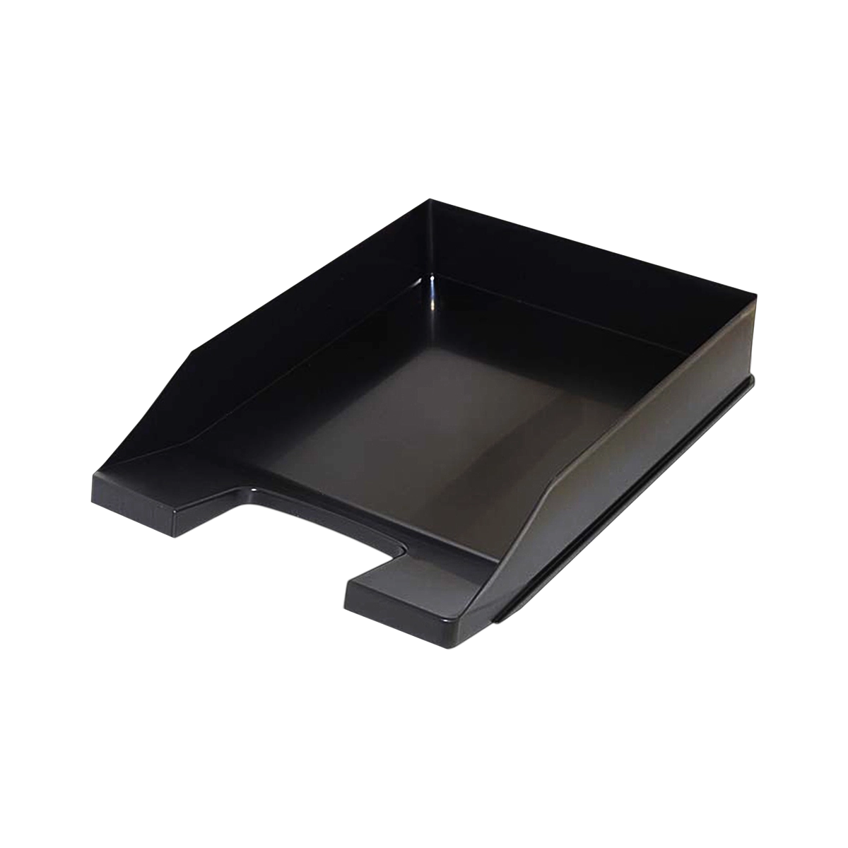 Polica za dokumenta PVC mat crna