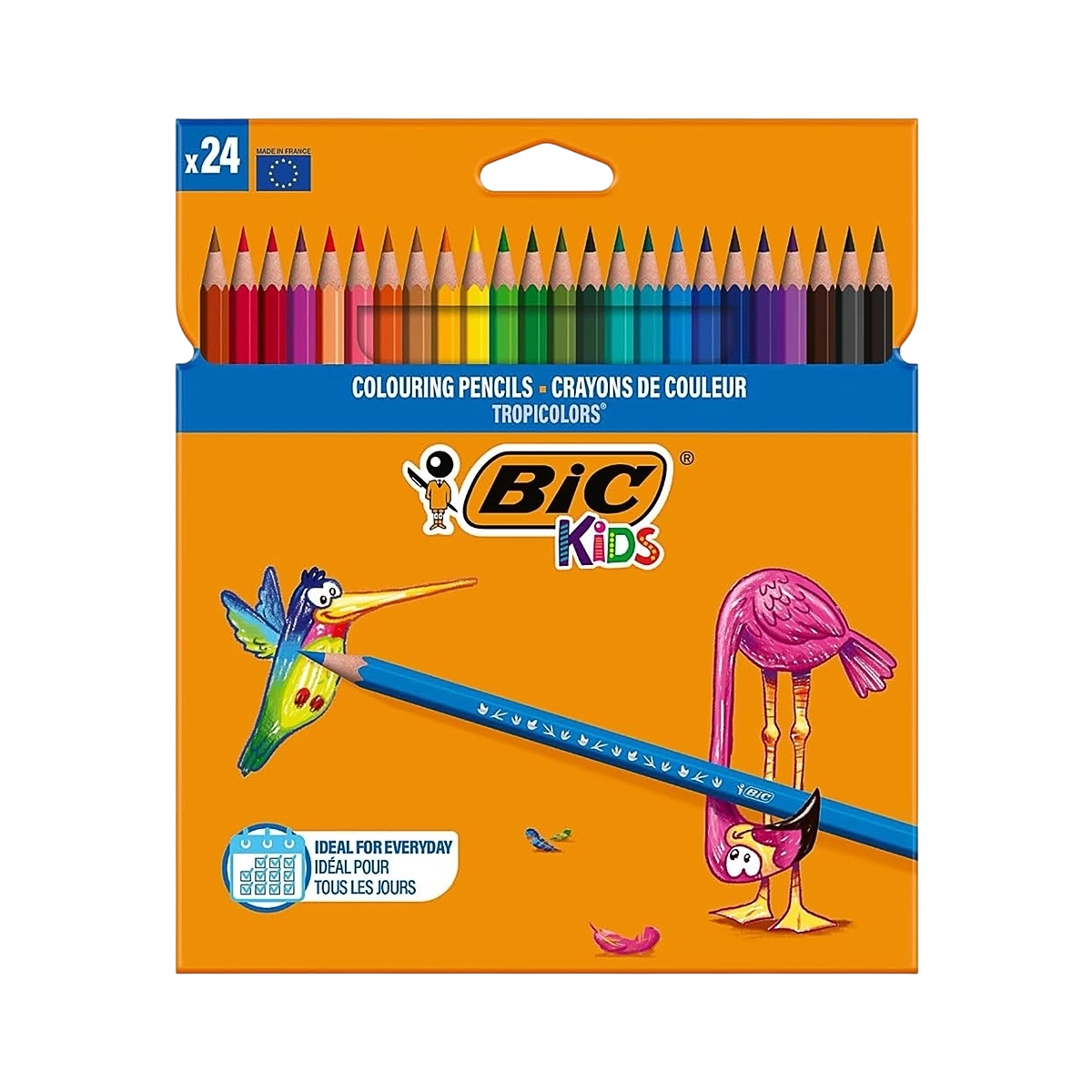 Bic drvene boje TROPICOLORS 1/24