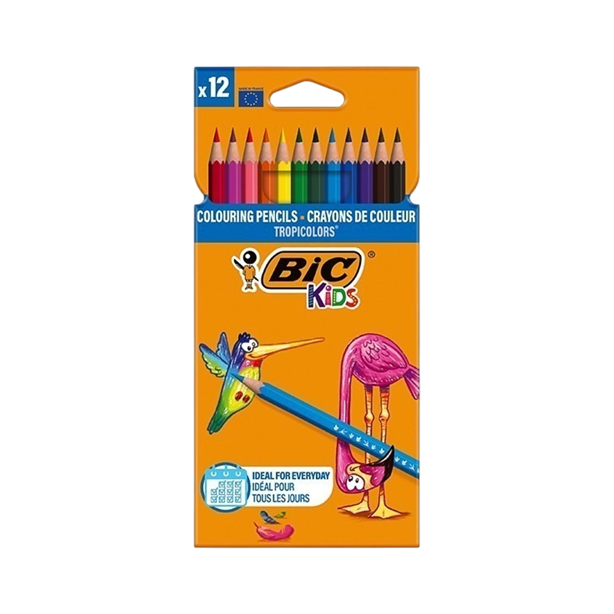 Bic drvene boje TROPICOLORS 1/12