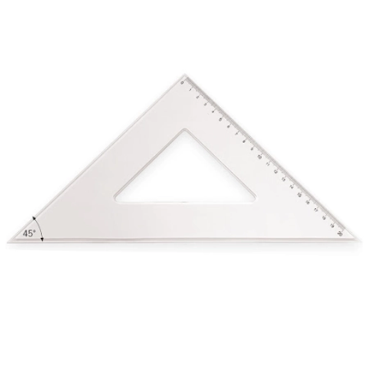 Trougao Tehno 45˚ 20cm