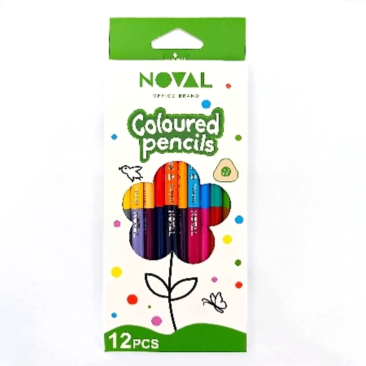Noval Duo drvene boje 1/12