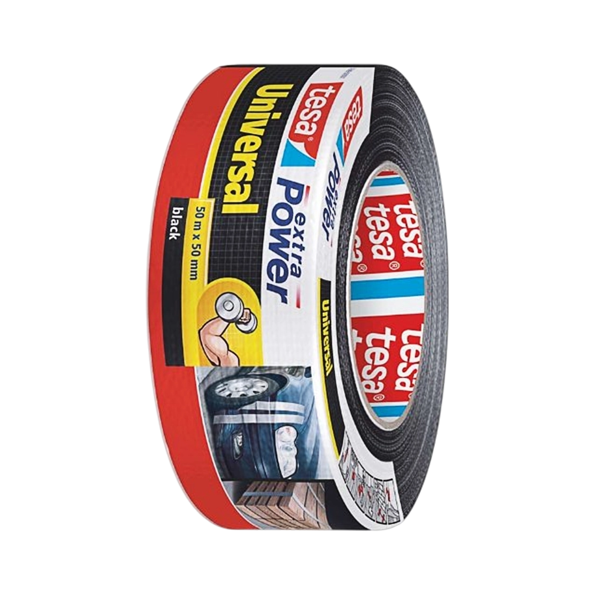 Traka lepljiva 50mm/50m Extra Power Tesa 56389 crna