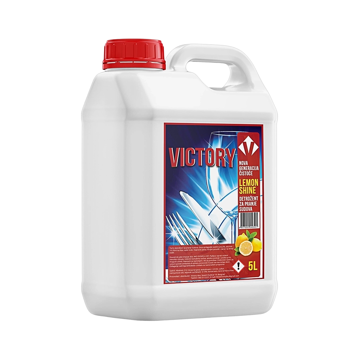 Deterdžent za pranje sudova Victory 5 litara