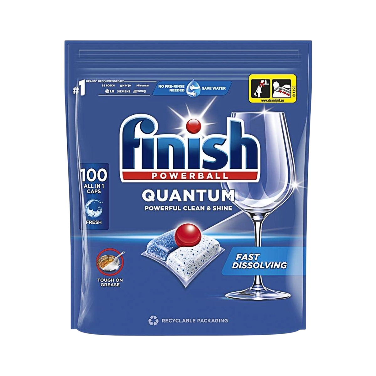 Kapsule za mašinsko pranje posuđa FINISH 100/1