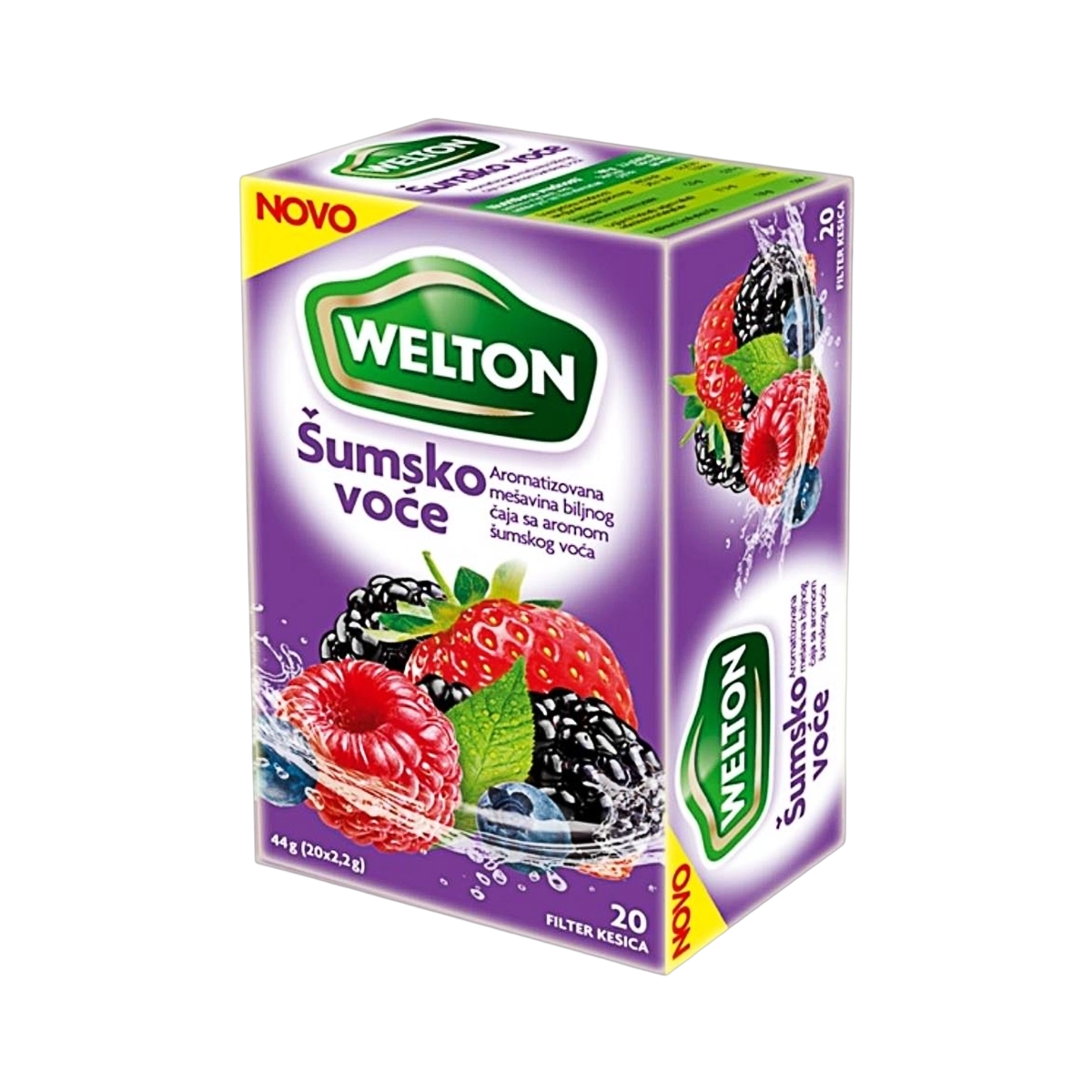 Čaj šumsko voće 44gr WELTON