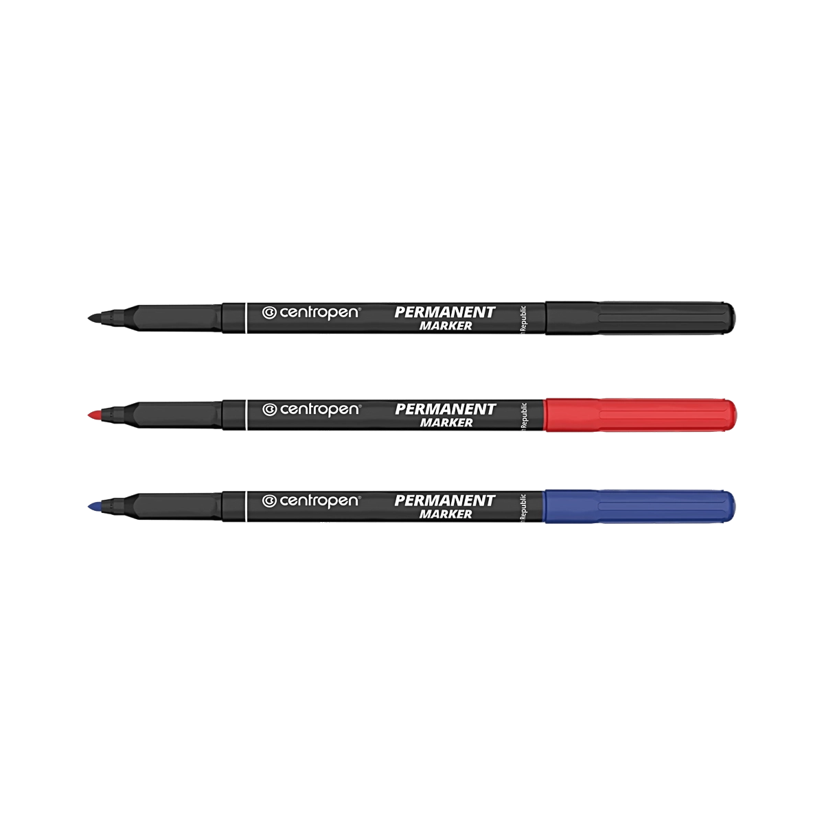 Centropen flomaster 2536/01 plavi permanent 1mm