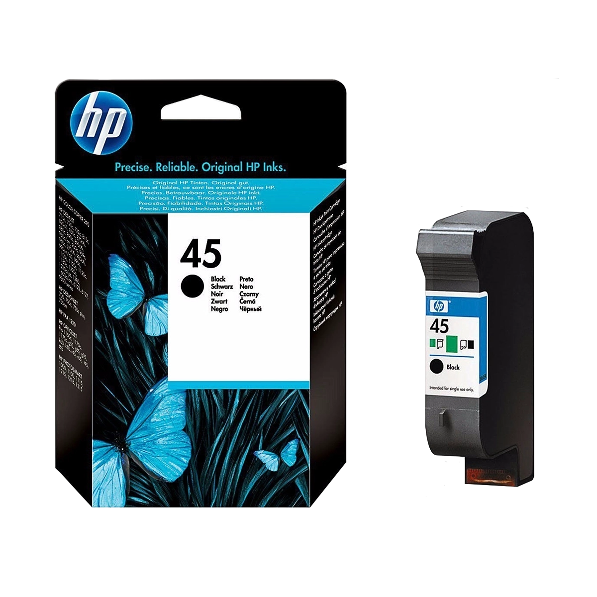 TONER HP INK 51645G No45 black 