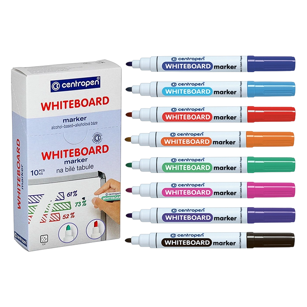  Centropen marker 8559 za belu tablu zeleni