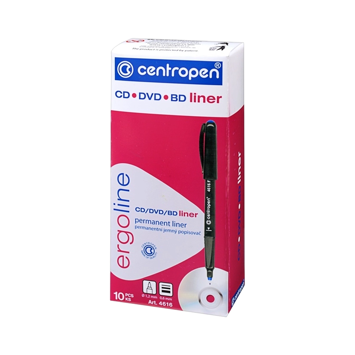 Centropen CD lajner 4616 F plavi