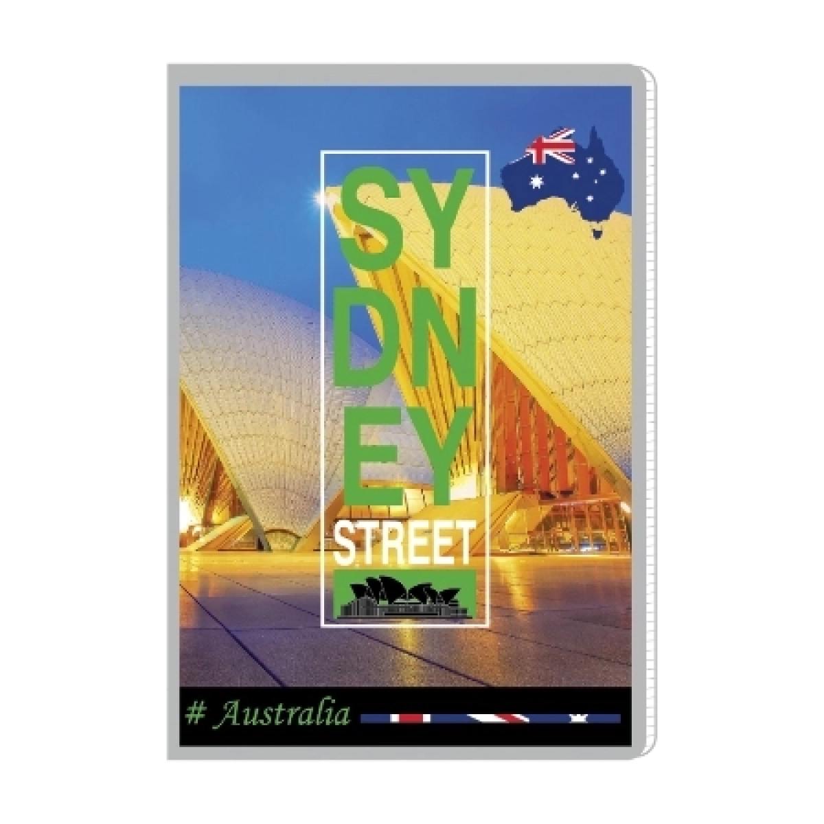 Sveska A4 dikto 52L TOWNS COLLECTION