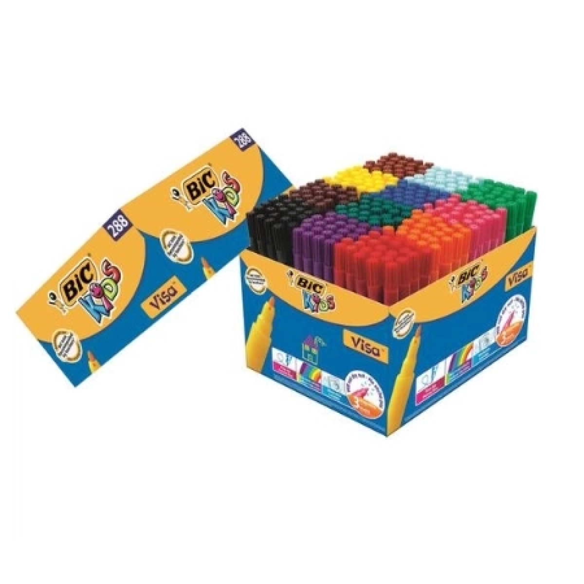 Bic flomasteri Visa 880 class pack 1/288