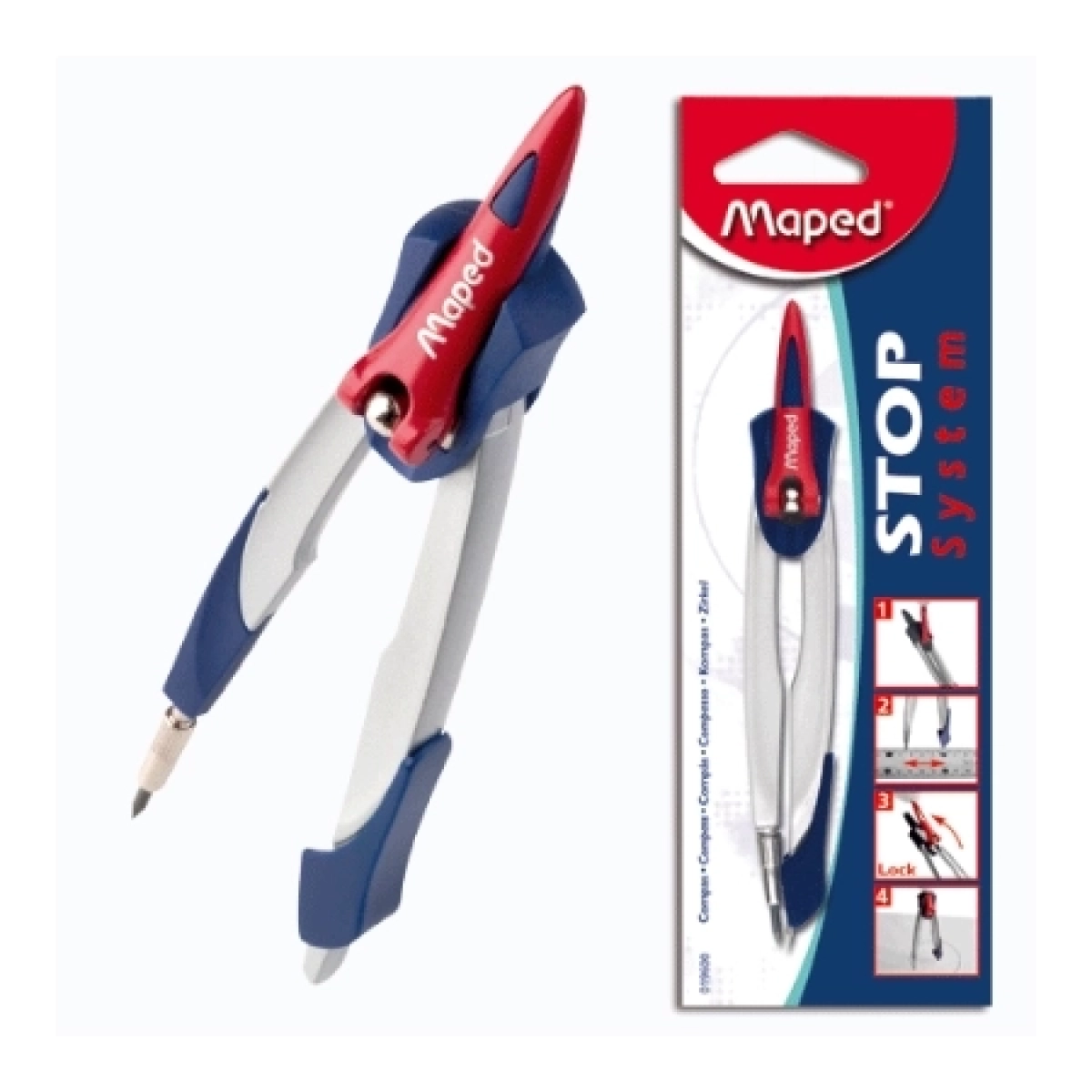 Maped šestar compas stop