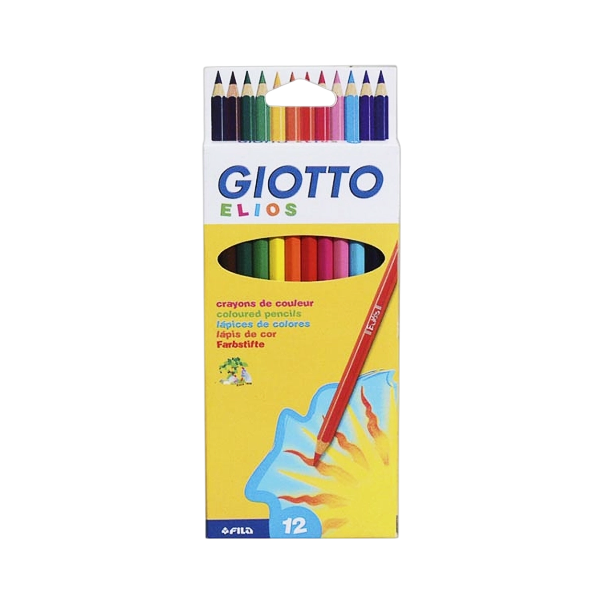 Giotto drvene boje 1/12