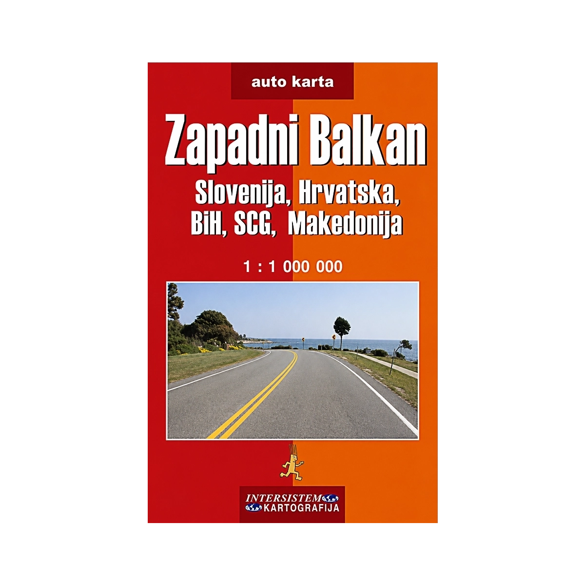 Auto karta Zapadnog Balkana