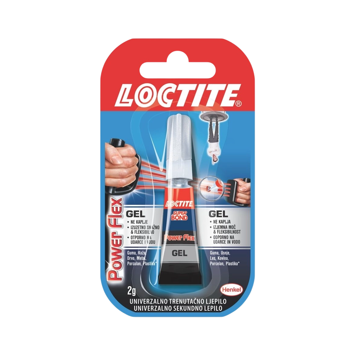 Super lepak LOCTITE Super Bond gel 2gr